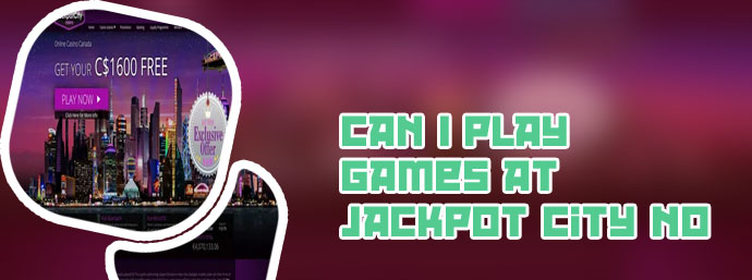 Jackpot city slot games